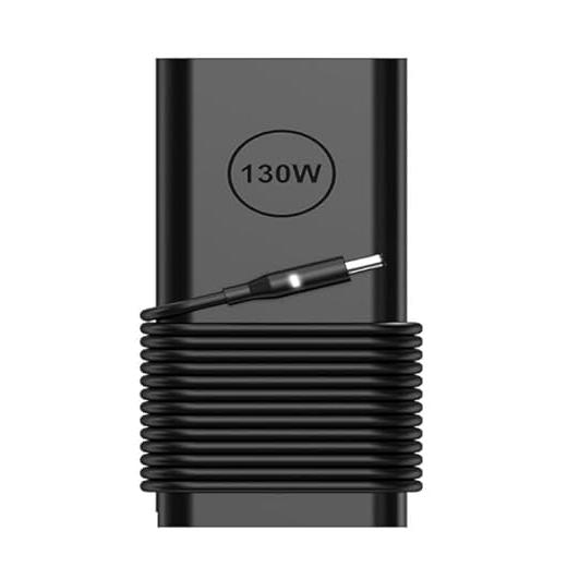 HEIGER Laptop Charger Adapter 130W Pin 4.5 * 3.0mm for Dell DA130PM130 HA130PM130 06TTY6 6TTY6 09TXK7 CN-09TXK7 0RN7NW CN-0RN7NW RN7NW